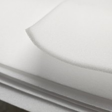 Kaschierschaumstoff weiss 100x50 cm, Sitzbankbau Polsterbedarf Sattlerarbeiten