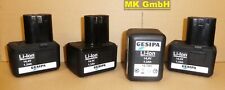 Gesipa Akku 14,4V-1,3Ah Li-Ion für u.a. AccuBird + FireBird Blindnietgeräte