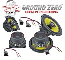 Ground Zero VW Bus T4 1990 - 2003 Lautsprecher 3 Wege Komplett Set Tür 3 Ohm