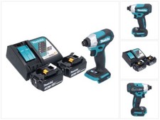 Makita DTD 157 RF Schlagschrauber 18 V 140 Nm 1/4" + 2x Akku 3,0 Ah + Ladegerät