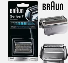 Original Braun 70S Scherkopf Series 7 Silber Ersatzkopf kompatibel Rasierer DE
