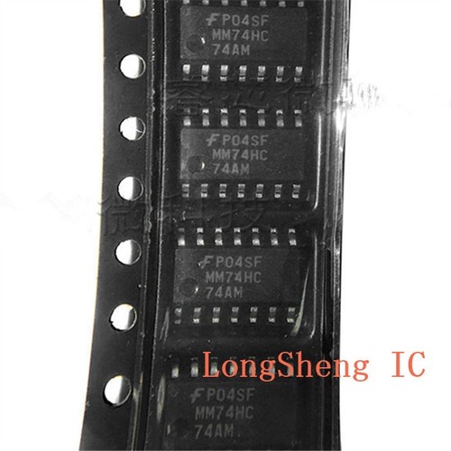 10x mm74hc74am dual - mm74hc74am, ,