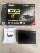 ASUS RT-N66U Dual-Band Gigabit Router Wireless-N900 „Dark Knight“ – mit OVP & Zu