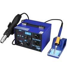 862D+ 2 in1 Digitale Heißluft Rework Solder Station Lötstation Entlötstation SMD