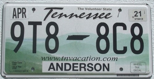 Tennessee 2021 usa auto - usa,