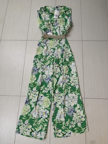 Zara overall jumpsuit grün - jumpsuit,