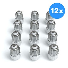 12x Lampensockel Adapter E27