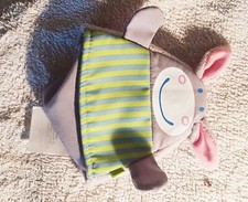 HABA Handpuppe Kuscheltier Fingerpuppe Eselfigur Kinder Grau Kindergarten Gut