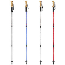 Nordic Walking Stöcke Wanderstöcke Teleskop Antischock Stock65-135cm verstellbar