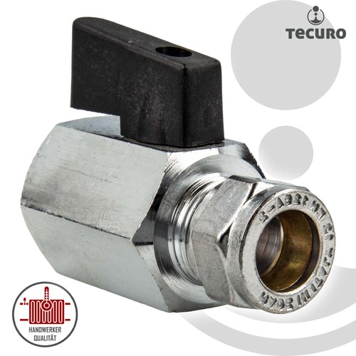 Tecuro mini kugelhahn mit - mini,