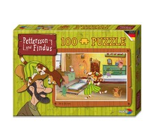 Noris Pettersson & Findus Puzzle 100 Teile Kinder Lernspielzeug Mucklas