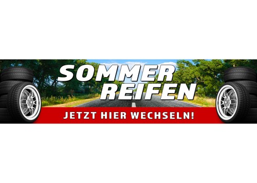 Banner oder aufkleber - oder,
