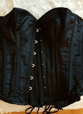 Corsage schwarz Gr.40 ungetragen-Qualitätsware-keine Faschingsware