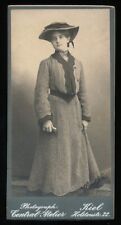 CDV - Dame mit Hut - Kiel 1903