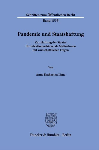 Pandemie und staatshaftung - pandemie,