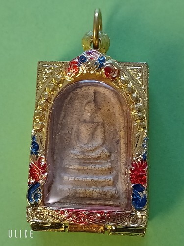 Buddha amulett beidseitig - amulett,