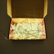 AmbienTIS 42er LED Sternenvorhang Lichterkette warmweiß Fenster Deko OVP