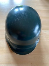 Stahlhelm verm. Bayr. Polizei 1960er-1980er mit Innenfutter und Kinnriemen BRD