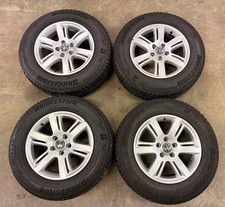 Original VW Alufelgen 17 Zoll + Bridgestone Winterreifen 245/65R17 Amarok