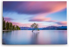 120x80cm Wandbild Einsamer