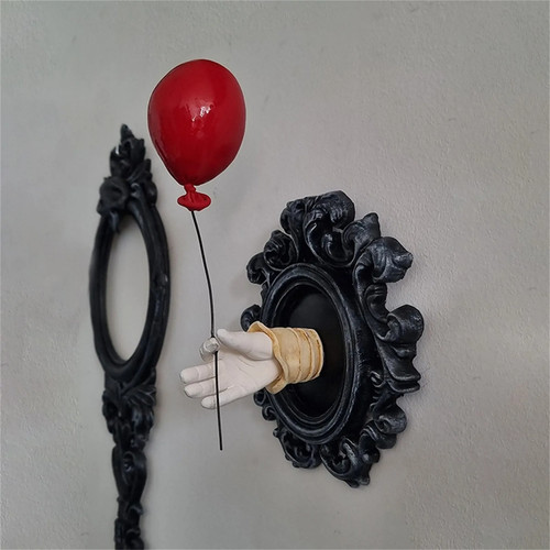 Wanddekoration hexe hand - hexe,