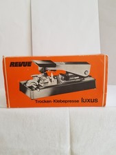 Revue Trocken-Klebepresse Luxus 8126 mit OVP und Gebrauchsanweisung