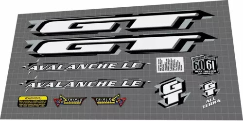 1998 avalanche wh decal - gt,