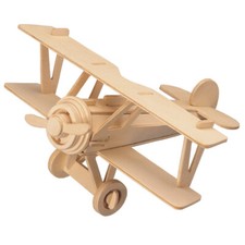 Doppeldecker typ holzbausatz - doppeldecker,