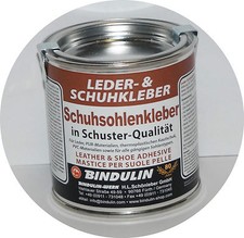 Schuhsohlenkleber Sohlen Kleber Bindulin Lederkleber 200g 