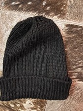 TCM Tchibo Damen Strickmütze Rippstrick schwarz