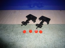 Playmobil Spur G  Eisenbahn Ersatzteile Puffer Radaufhängungen mit Kupplung