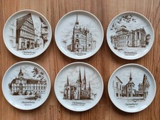 Kaiser-Porzellan 6 Sammelteller Oldenburg, Germany