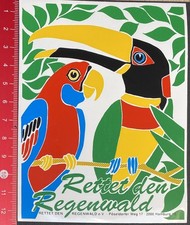 Aufkleber sticker rettet den - ,