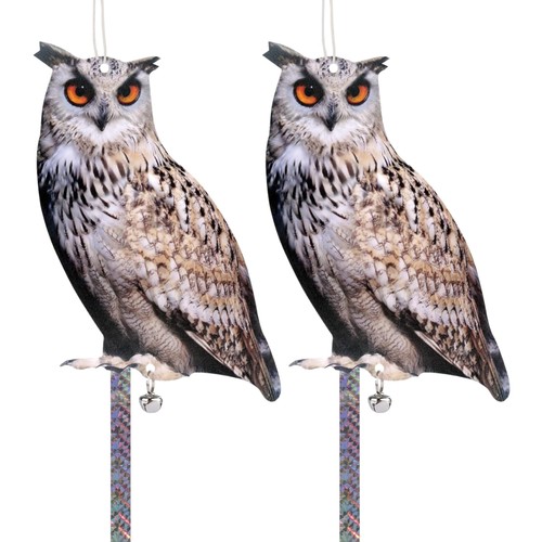 Vogelabwehr rabenattrappe eule - vogelabwehr,