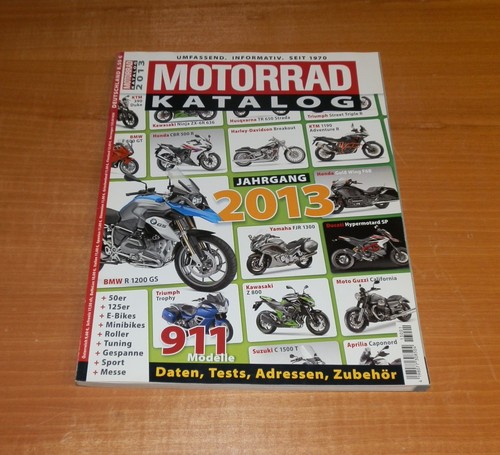 Motorrad katalog 2013 aus - katalog, 2013,