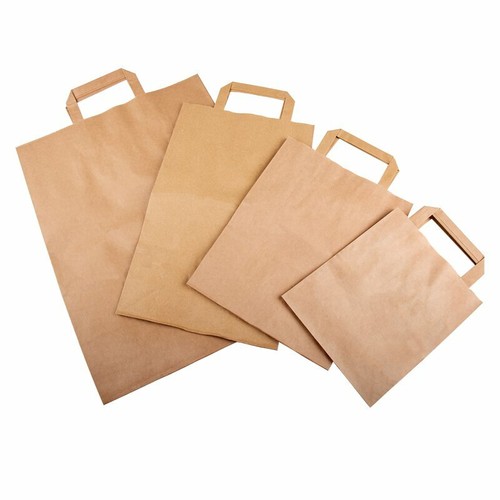 Papiertragetaschen bio braun - papiertragetaschen,