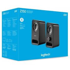 Logitech Z150 Stationäre PC Lautsprecher Boxen 3.5 mm Klinke Stereo Speaker HiFi