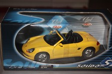 Solido 1:18 Porsche Boxter gelb Ref. 9025 Vitrinenmodell