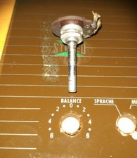 Potentiometer / "Balance" aus Loewe Opta Planet Stereo 42 028  