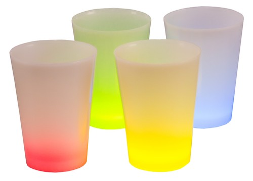 4er set knicklicht becher - 4er,