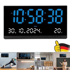 XXL Grosse LED Digital Wanduhr