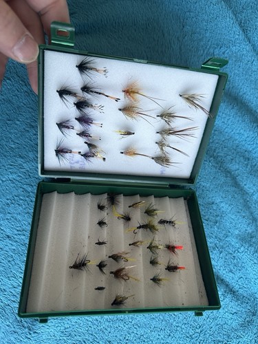 Box lachsfliegenbox mit - box,
