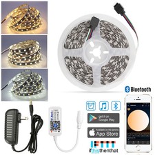 12V LED CCT Stripe Warmweiss+Kaltweiss Leiste Streifen 5025 2835 Band