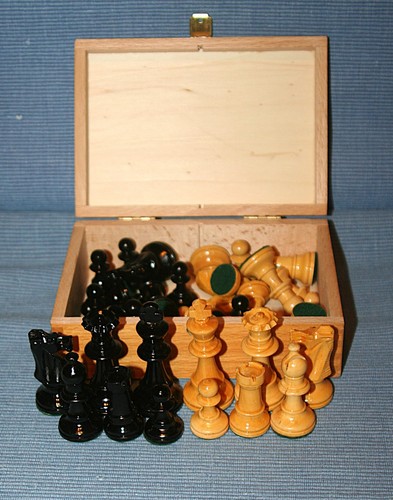 Schachfiguren holz - holz, /