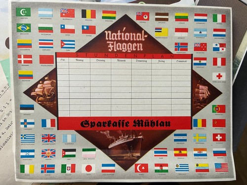 Alter stundenplan national - alter,