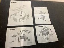 Playmobil  Bauanleitungen