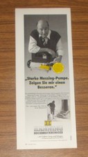 Seltene Werbung HANNING HOCHDRUCKREINIGER Manfred Krug Treppe 1989
