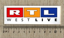 Aufkleber/Sticker RTL West