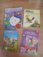 4 Kinderbücher Karo Karotte, Lauras Stern, Bibi Bocksberg und von Feen und Elfen