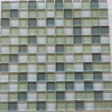  Fliesen, Mosaikfliesen, Glasfliesen 74 ST. u. 1 nicht vollständige Fliese 